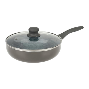 Crealys 529579 <span class=keywords><strong>AUTAN</strong></span> Sartén de Aluminio Gris de 24 cm/6.5 cm, 2.0-3.0 L, Revestimiento Interior de Cerámica Antiadherente Saludable, Sin Revestimiento Exterior - Product Image 1