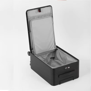 Valigia in alluminio pieno da 20 pollici con Design alla moda Spinner ruota TSA lucchetto impermeabile a guscio rigido per uomini d'affari - Product Image 2