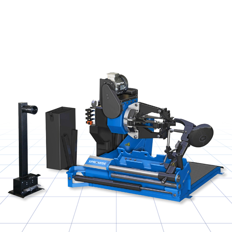 Бесконтактный/поворотный рычаг 42 дюйма, полностью автоматический шиномонтажный станок для грузовиков, сверхмощное снятие шин, авторемонт, гаражное оборудование