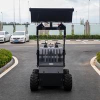 Mini-chargeuse compacte sur chenilles CE/EPA avec godet, trancheuse et charrue rotative – Livraison gratuite depuis la Chine