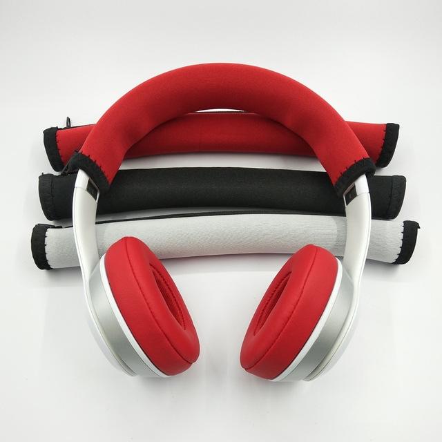 Replacement Ear Pads Earpads Cushion Protein Leather Memory Foam Noise Cancelling for Beats Solo2 3 Studio Headphones Headset