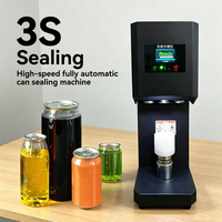 Machine de scellage entièrement automatique pour boissons, sodas, café, noix, bonbons, biscuits |   Plateau manuel |   Commercial |   RYFGJ101C