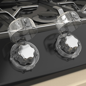 Cache-boutons de sécurité universels pour cuisinière domestique en PC, résistants à l'eau, à l'<span class=keywords><strong>huile</strong></span> et aux hautes températures, avec fonction de déverrouillage - Product Image 1