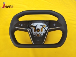 Nuevo estilo Cyber Truck para <span class=keywords><strong>Tesla</strong></span> Model 3 Model Y <span class=keywords><strong>precio</strong></span> de fábrica nuevo diseño <span class=keywords><strong>Tesla</strong></span> Model 3 volante de carbono - Product Image 2