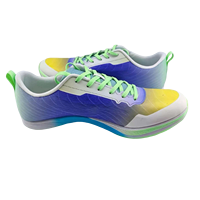 Chaussures de sprint professionnelles à pointes pour l'athlétisme avec plaque en carbone intégrale et semelle intermédiaire PEBAX pour la course et la compétition