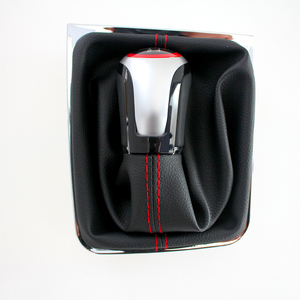 FCGSK - Perilla de Cambio Manual con Cubierta de Cuero Roja en Forma de Círculo para VW <span class=keywords><strong>Golf</strong></span> <span class=keywords><strong>7</strong></span> A7 MK7 para GTI GTD, Venta Caliente de Fábrica - Product Image 3