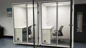 Excellente isolation phonique bureau à domicile <span class=keywords><strong>Studio</strong></span> <span class=keywords><strong>cabine</strong></span> de travail usine <span class=keywords><strong>cabine</strong></span> d'enregistrement vocal <span class=keywords><strong>acoustique</strong></span> pour une utilisation en bibliothèque Application de sommeil - Product Image 5