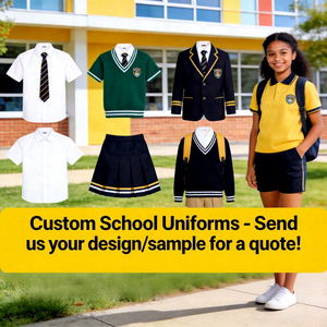 Conjunto de Chándal Escolar Personalizado OEM para Niños, Ropa Escolar Unisex, Uniformes para Primaria y Secundaria - Product Image 2