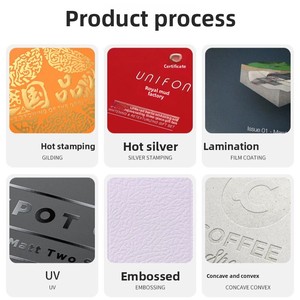Boîtes d'expédition blanches recyclables personnalisées avec impression mate, estampage à chaud quadricolore et UV pour emballages cadeaux rigides de luxe, bougies, photos - Product Image 3