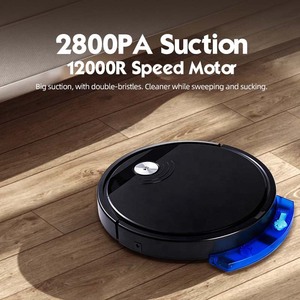 <span class=keywords><strong>Robot</strong></span> balayeur automatique d'aspirateur intelligent contrôlé par application pour le nettoyage domestique fonction sèche et humide - Product Image 4