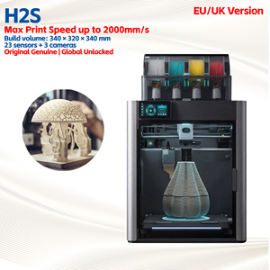 Imprimante 3D Bamboo <span class=keywords><strong>Lab</strong></span> H2 Series avec système AMS et boîtier, impression multi-matériaux - Product Image 1
