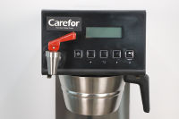 Cafetière industrielle commerciale à filtre thermique à gouttelettes en ligne avec 3 chauffe-eau numériques pour restaurant