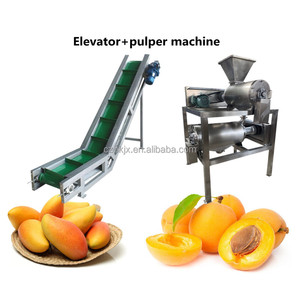 Công nghiệp Rau xoài dứa mứt pulper trái cây máy bột giấy extractor Cherry pulper + hoist 1 t/h Công suất - Product Image 3