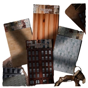 Paquete de 10 Hojas de Pegatinas de Papel con Dibujos Animados para Decoración Festiva, Autoadhesivas, con Recorte y Barnizado Brillante Personalizado - Product Image 1