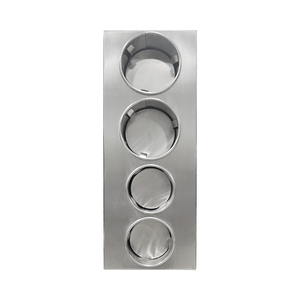 Dispensador de Vasos Desechables de Acero Inoxidable 304 con Logotipo Personalizado, Soporte de Pared con Múltiples Orificios para Vasos de Papel para Cafetería - Product Image 1