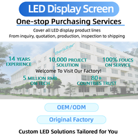 Écran LED d'intérieur Bestar, module HD couleur pleine résolution sans soudure, solution mur vidéo, graphiques d'animation, haute luminosité, magasin de détail
