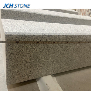 Chất lượng cao flamed & vát G603 màu xám đá Granite ngoài trời khối cầu thang bước - Product Image 4