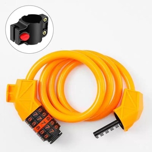 Flexible Bicycle Cable <strong>Lock</strong> with 5 - Digit <strong>Security</strong> <strong>Code</strong> on Sale - Product Image 5