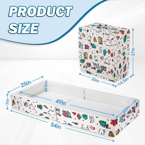 Cartoon Pattern Baby Bassinet Cradle Bedding 20mm <b>Foam</b> <b>Padding</b> Foldable Portable For Travel And Home Use - Product Image 5