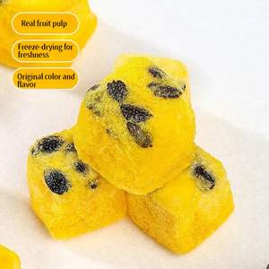 Ventes directes d'usine Emballage en vrac Aliments instantanés de qualité supérieure Congelés Doux Lyophilisés Fruit de la Passion Thé à bulles froid - Product Image 4