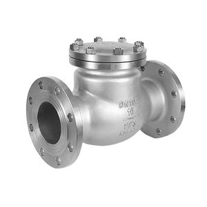 H44W-16P Trọng lượng nhẹ kiểm tra van mặt bích kiểm tra van thép không gỉ kiểm tra van - Product Image 2