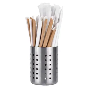 Eco Friendly Disposable Kraft Paper Straw Biodegradable Bubble Tea Paper Straw Paper Drinking Straws