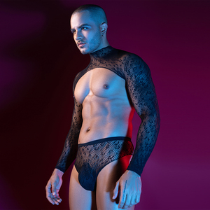 Vente chaude <span class=keywords><strong>Body</strong></span> Hommes À Manches Longues Sexy Exotique <span class=keywords><strong>Lingerie</strong></span> <span class=keywords><strong>Body</strong></span> Sous-Vêtements Corps Sexy <span class=keywords><strong>Lingerie</strong></span> - Product Image 2