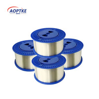 Ultraligero AOPTKE G.652D/G.657A1/G.657A2 Cable de fibra óptica de conductor de vidrio para Dron FPV UAV Certificación CE/ROHS Longitud personalizada