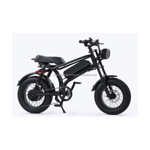 Vélo électrique tout-terrain <span class=keywords><strong>Super73</strong></span> de 16 pouces avec pneus larges, 48V 500W 10Ah 15Ah, noir, vert, rouge bordeaux, pour adulte, trajets quotidiens, plage, sentiers, avec assistance - Product Image 1