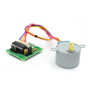 Moteur pas à pas 5V 28BYJ-48 + module de test de pilote ULN2003 pour Arduino, mini moteur pas à pas électrique pour PIC 51 AVR - Product Image 1