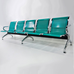 Marco de Metal Aeropuerto Hospital Doble Espera <span class=keywords><strong>Chaira</strong></span> para Centro Comercial Salón Asiento Steele Sala de Espera con Brazos Silla de Oficina - Product Image 4