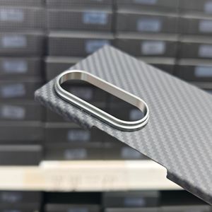 Biểu Tượng Tùy Chỉnh Chống Sốc Từ Trường Hợp Điện Thoại Carbon Fiber Shell Aramid Sợi Gấp Màn Hình Bảo Vệ Bìa Đối Với Samsung Z Gấp 7 - Product Image 5