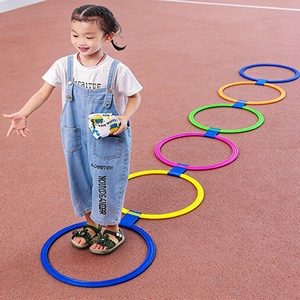 Innovador Juego de Anillos de Agilidad con Círculos de Plástico para Entrenamientos Dinámicos de Niños y Juego Interactivo - Product Image 3