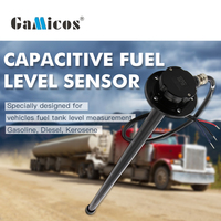 GLTV7 RS485 0,5 ~ 4,5 V Sensor de nivel de combustible de capacitancia cortable digital