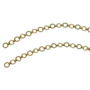 Manufacturers wholesale chain copper chain style senior sense DIY necklace bracelet extension chain extension accessories