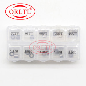 ORLTL 50 Pcs Chung <span class=keywords><strong>Rail</strong></span> Injector Điều Chỉnh Miếng Chêm B23 Điều Chỉnh Máy Giặt Miếng Chêm Cho Tự Động Phun Nhiên Liệu Kích Thước 1.50mm- 1.95mm - Product Image 4