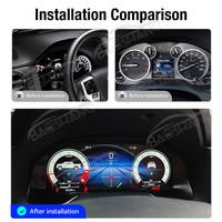 Nuevo Panel de Instrumentos Digital Baoshang 12.3 para Toyota Tundra 2015-2019, Velocímetro - Reequipamiento/Actualización