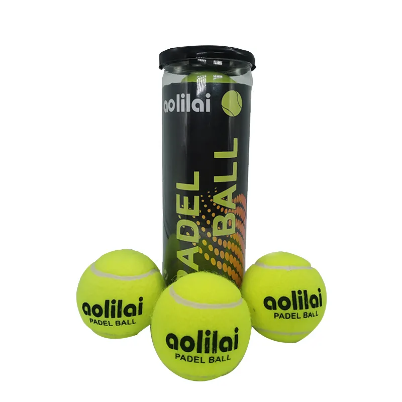 Pelotas De Padel Ball высокого качества от фабрики в Китае, 45% шерсть, профессиональный весло для крикета, Теннисный мяч
