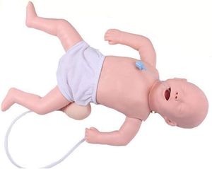 Simulación de reanimación cardiopulmonar infantil, entrenamiento de respiración Artificial neonatal humana, modelo de cuerpo humano de RCP médico - Product Image 3
