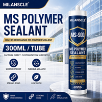 MILANSCLE Sealant Polimer MS Berkinerja Tinggi 300ML Daya Rekat Kuat Tahan Cuaca OEM ODM untuk Konstruksi & Dekorasi Interior