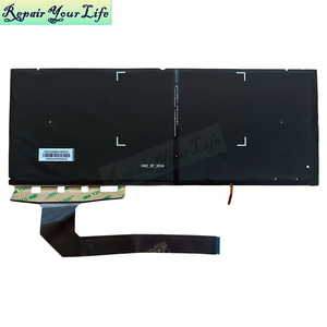 SP คีย์บอร์ดแล็ปท็อปแบบสเปน backlit สำหรับ Asus <span class=keywords><strong>Zenbook</strong></span> <span class=keywords><strong>flip</strong></span> <span class=keywords><strong>S</strong></span> แป้นพิมพ์0KNB0-2603WB00 UX370UA UX370UAF เปลี่ยนใหม่ - Product Image 5