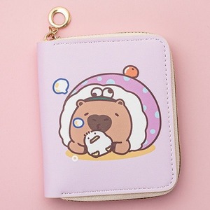 Custom Cute Mini Cartoon Cute Zero <b>Wallet</b> Key Short Zipper PU Portable Coin <b>Small</b> <b>Wallet</b> Bag - Product Image 4