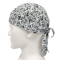Durags en tissu maillé pour tresses, avec impression de logo personnalisé, pour hommes, femmes et enfants, pour le sport, le travail et la mode urbaine