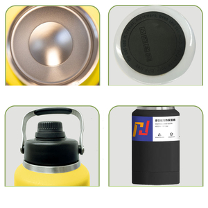 Distributeur de bouteilles d'eau en acier inoxydable double couche portable de 64oz gobelet multifonctionnel pour chien avec technologie sous vide pour les voyages - Product Image 5