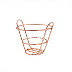 Modern Wire Storage <b>Basket</b> With Handles Bowl Shape Multi-Purpose Neatening Organizer wire storage <b>basket</b> Eco-friendly - Product Image 3
