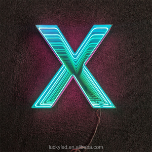 3d specchio <span class=keywords><strong>infinito</strong></span> led segno di bordo pubblicità esterna a parete <span class=keywords><strong>infinito</strong></span> specchio specchio infinity led segno per il negozio - Product Image 4