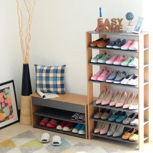 Étagères à chaussures élégantes et peu encombrantes: organisez votre entrée ou votre salon avec style grâce à notre collection de rangements à chaussures modernes. - Product Image 3