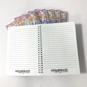 A4 A5 A6 biểu tượng cá nhân đồng bằng in ấn tập thể dục Lưu ý cuốn Sách bìa cứng softcover Kraft bìa giấy Tạp Chí máy tính xách tay in ấn - Product Image 6