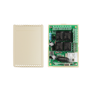 YET404WTR Control remoto de garaje 4-CH Tuya <span class=keywords><strong>RF</strong></span> 433MHZ Receptor inteligente Transmisor y receptor de seguridad para el hogar inteligente - Product Image 1