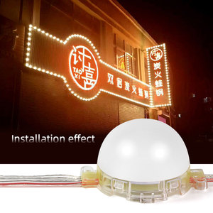Luces LED RGB <span class=keywords><strong>de</strong></span> 30 mm, 0.72 W, DC12 V, IP67, Cuerpo <span class=keywords><strong>de</strong></span> PVC, 5000 K, <span class=keywords><strong>Luz</strong></span> Diurna, CRI85, 2 Años <span class=keywords><strong>de</strong></span> Garantía, Aplicación en Paisajismo - Product Image 3
